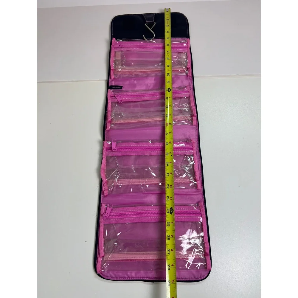 Mary Kay Hanging‎ Travel Bag Cosmetic Makeup Removable Pouches Organizer Black